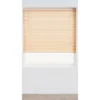 Oak Wood 25mm Venetian Blind - 120cm