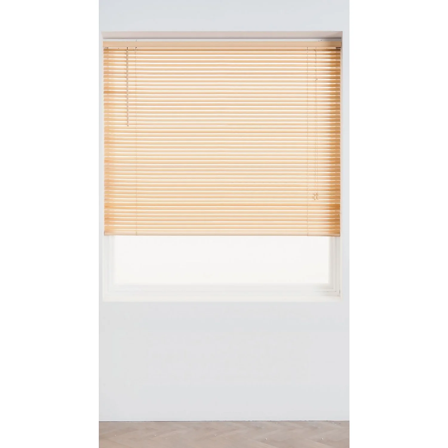 Oak Wood 25mm Venetian Blind - 120cm 1 Oak Wood 25mm Venetian Blind - 120cm