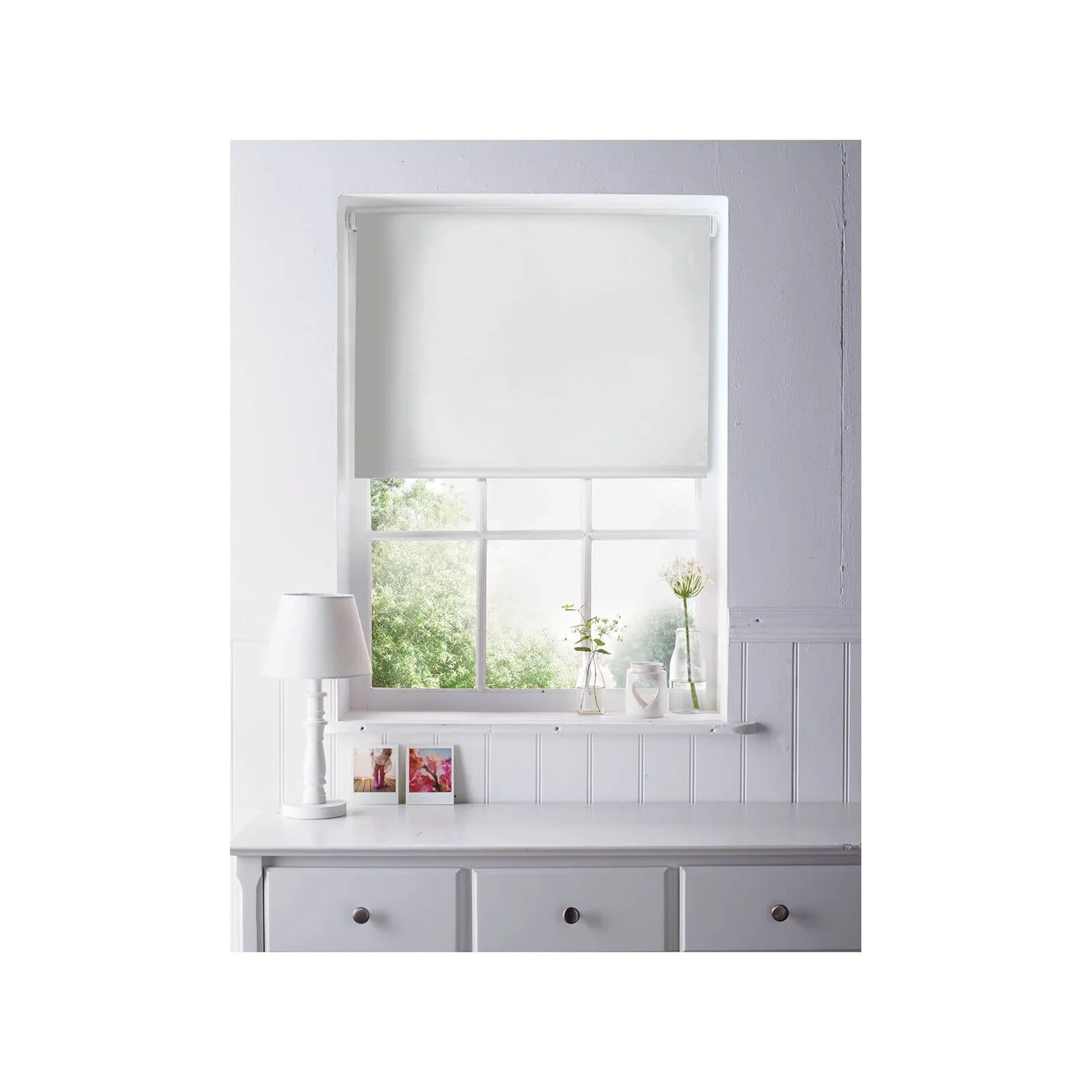 White Blackout Blind - 180cm 1 White Blackout Blind - 180cm