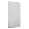 Loft Sliding Wardrobe Door White Panel With White Wood Effect Frame (W)610mm