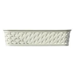 Curver My Style A5 Rectangular Plastic Storage Organiser - Vintage White -Curver Shop 12807670 5864833169450362