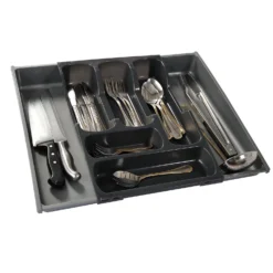 Curver Urban Plastic Expandable Cutlery Tray - Black 8 Curver Urban Plastic Expandable Cutlery Tray - Black -Curver Shop 12807787 1524833236232795