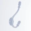 Antique Deco Hook - White