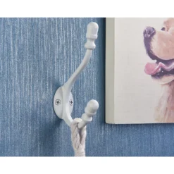 Antique Deco Hook - White -Curver Shop 12808137 9824995164889705