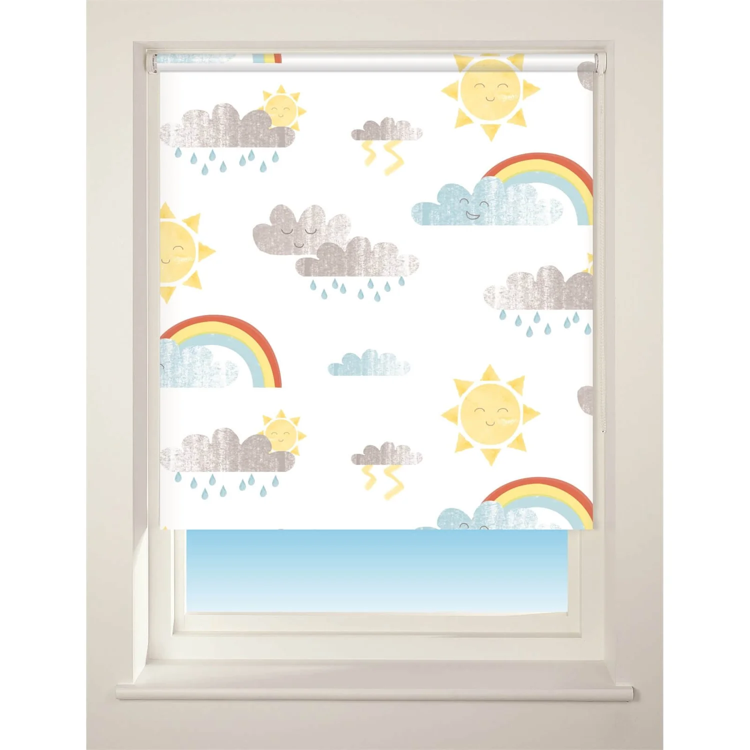 Rainbow Roller Blind - 60cm 1 Rainbow Roller Blind - 60cm