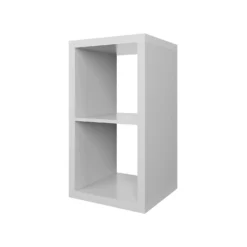 Clever Cube 2x1 Storage Unit - White 9 Clever Cube 2x1 Storage Unit - White -Curver Shop 12813174 6634929107374500