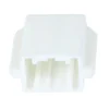 None Nose End Cover - White