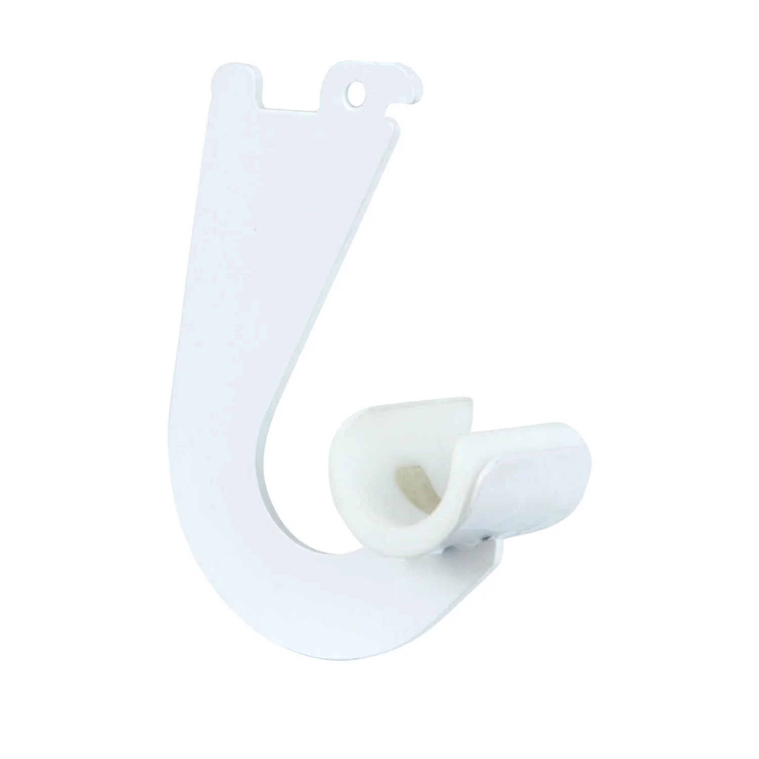 None Rod Bracket - White - 2 Pack 1 None Rod Bracket - White - 2 Pack