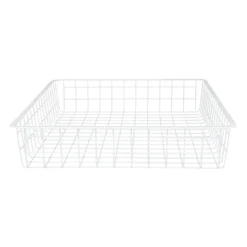 Wire 1 Runner Basket - White - 85mm