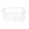 Wire 2 Runner Basket - White - 185mm