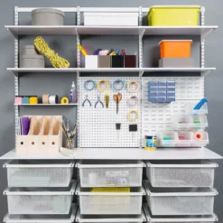 None Double Slot Bracket - White -470mm -Curver Shop 12815736 1884833192837789