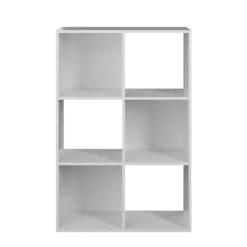 Compact Cube 3x2 Storage Unit - White -Curver Shop 12815995 1634929107005047