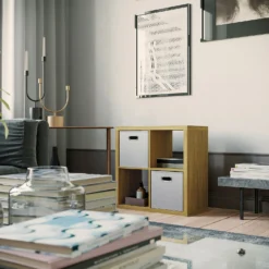 Clever Cube Fabric Insert - Woven Silver 6 Clever Cube Fabric Insert - Woven Silver -Curver Shop 12816126 6534929107265912