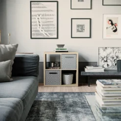 Clever Cube 2x2 Storage Unit - Oak -Curver Shop 12816153 6184929107204184