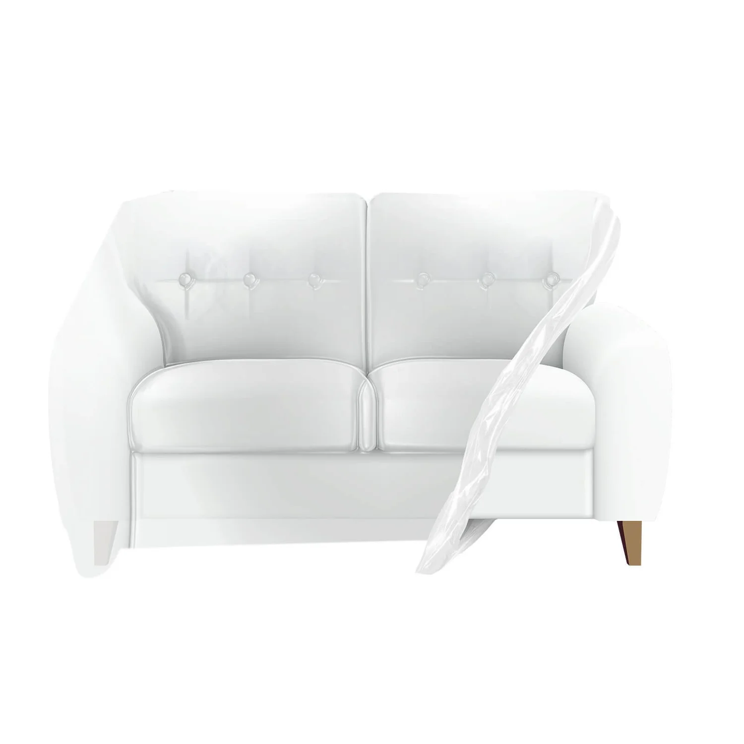 2/3 Seat Sofa Protection Cover 2 2/3 Seat Sofa Protection Cover - Image 2