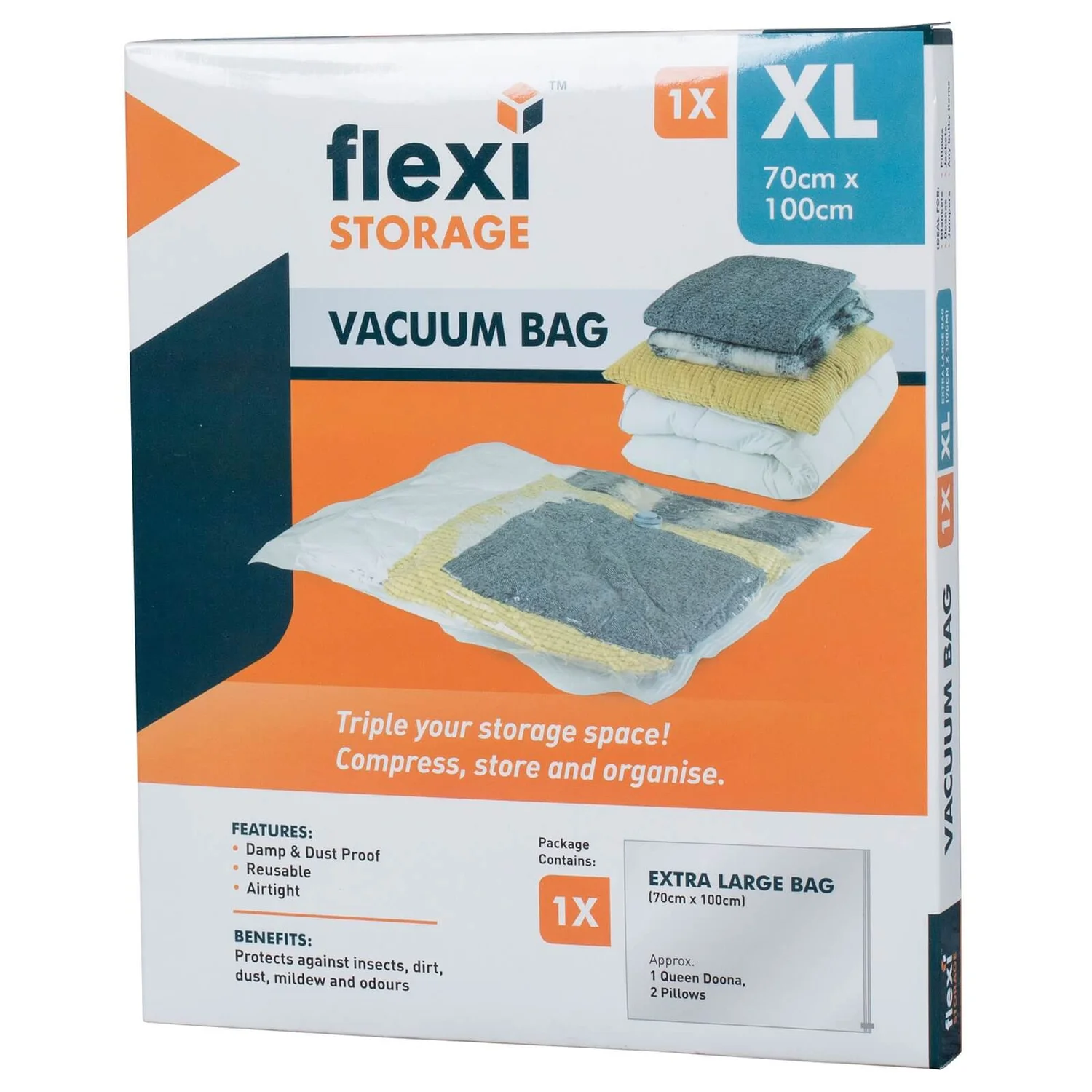 None Vacuum Storage Bag - Extra Large 1 None Vacuum Storage Bag - Extra Large