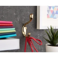 Basic Coat Hook - Polished Brass -Curver Shop 12817264 1304995164844402