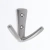 Modern Twin Hook - Satin Nickel