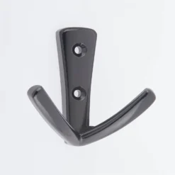 Modern Twin Hook - Black Nickel