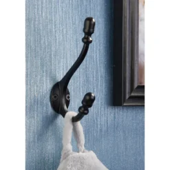 Antique Deco Hook - Matt Black -Curver Shop 12817403 1584995165311586