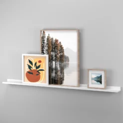 Flexi Storage Decorative Shelving Photo Shelf - White Matt - 1200x35x100mm -Curver Shop 12817978 1854876426170414