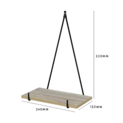 None Tri Hanging Bracket Kit - Sanoma Oak -Curver Shop 12821190 1374964085619041