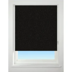 Sparkle Black 60cm Roller Blind