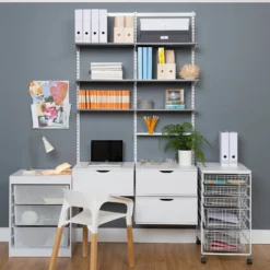 Shelf Grey Oak 1200x16x250mm -Curver Shop 12821480 8384832960703252