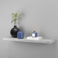 Floating Shelf - Grey Oak - 900 X 235 X 38mm 8 Floating Shelf - Grey Oak - 900 X 235 X 38mm -Curver Shop 12822048 5884876424654919
