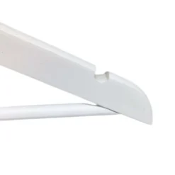 White Wooden Hangers - 8 Pack 8 White Wooden Hangers - 8 Pack -Curver Shop 12822503 1814878808148973