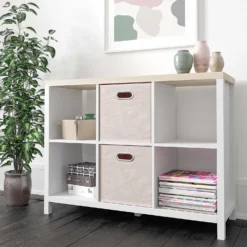 Clever Cube 2x3 Storage Unit With Legs - White 12 Clever Cube 2x3 Storage Unit With Legs - White -Curver Shop 12824157 7975023649243211