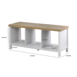 Clever Cube 1x3 Storage Unit With Legs - White 15 Clever Cube 1x3 Storage Unit With Legs - White -Curver Shop 12824159 1165052927610062