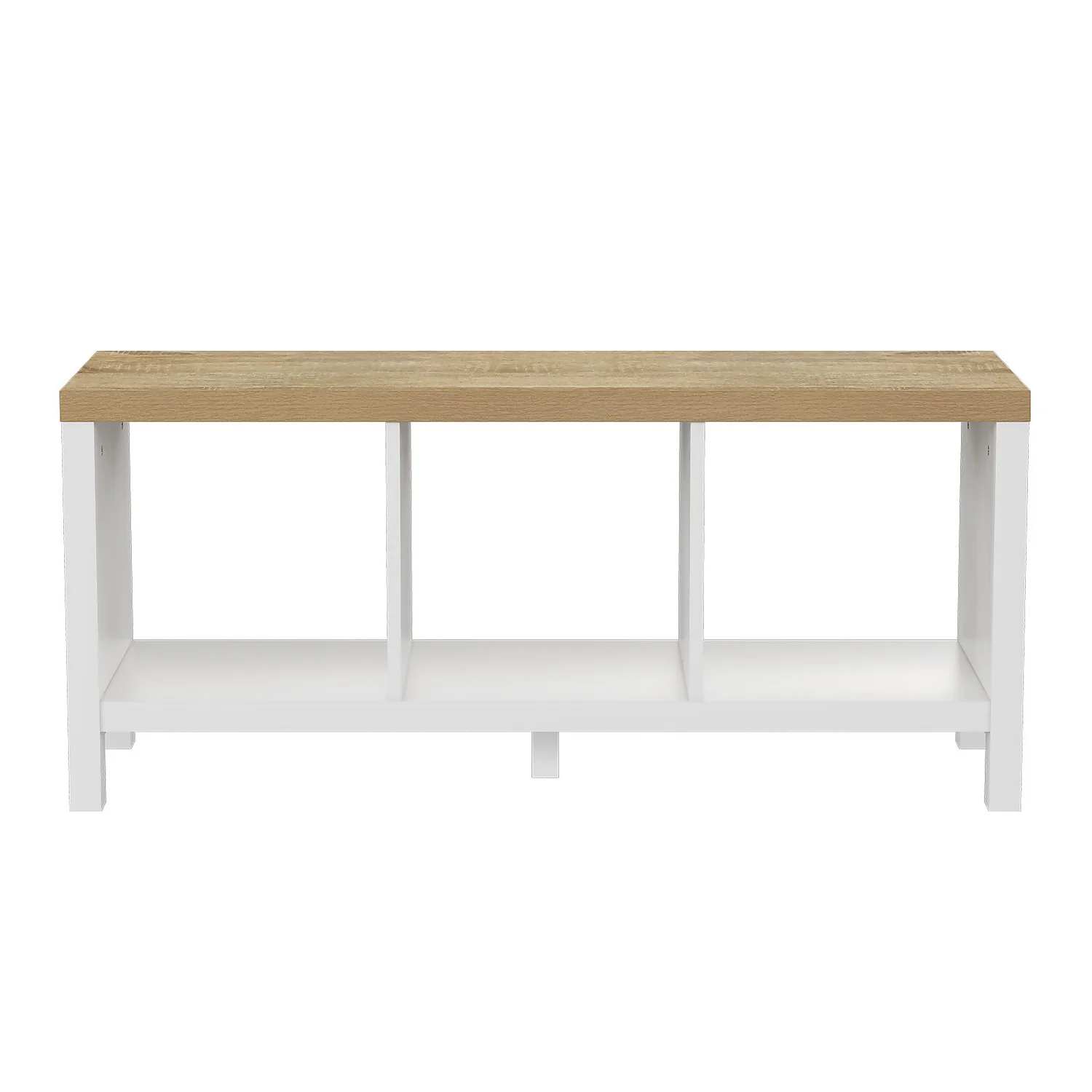 Clever Cube 1x3 Storage Unit With Legs - White 4 Clever Cube 1x3 Storage Unit With Legs - White - Image 4