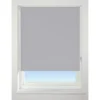 Light Grey Blackout Roller Blind - 60cm
