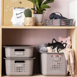 Smartstore 2L Wardrobe Basket - Taupe -Curver Shop 12826427 1664833173187153