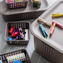 Smartstore 1L Wardrobe Basket - Taupe -Curver Shop 12826428 1284833174467046