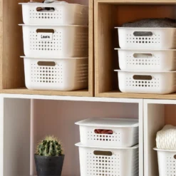 Smartstore 10L Wardrobe Basket - White -Curver Shop 12826429 1254833173956692