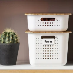 Smartstore 10L Wardrobe Basket - White -Curver Shop 12826429 4894833174116580