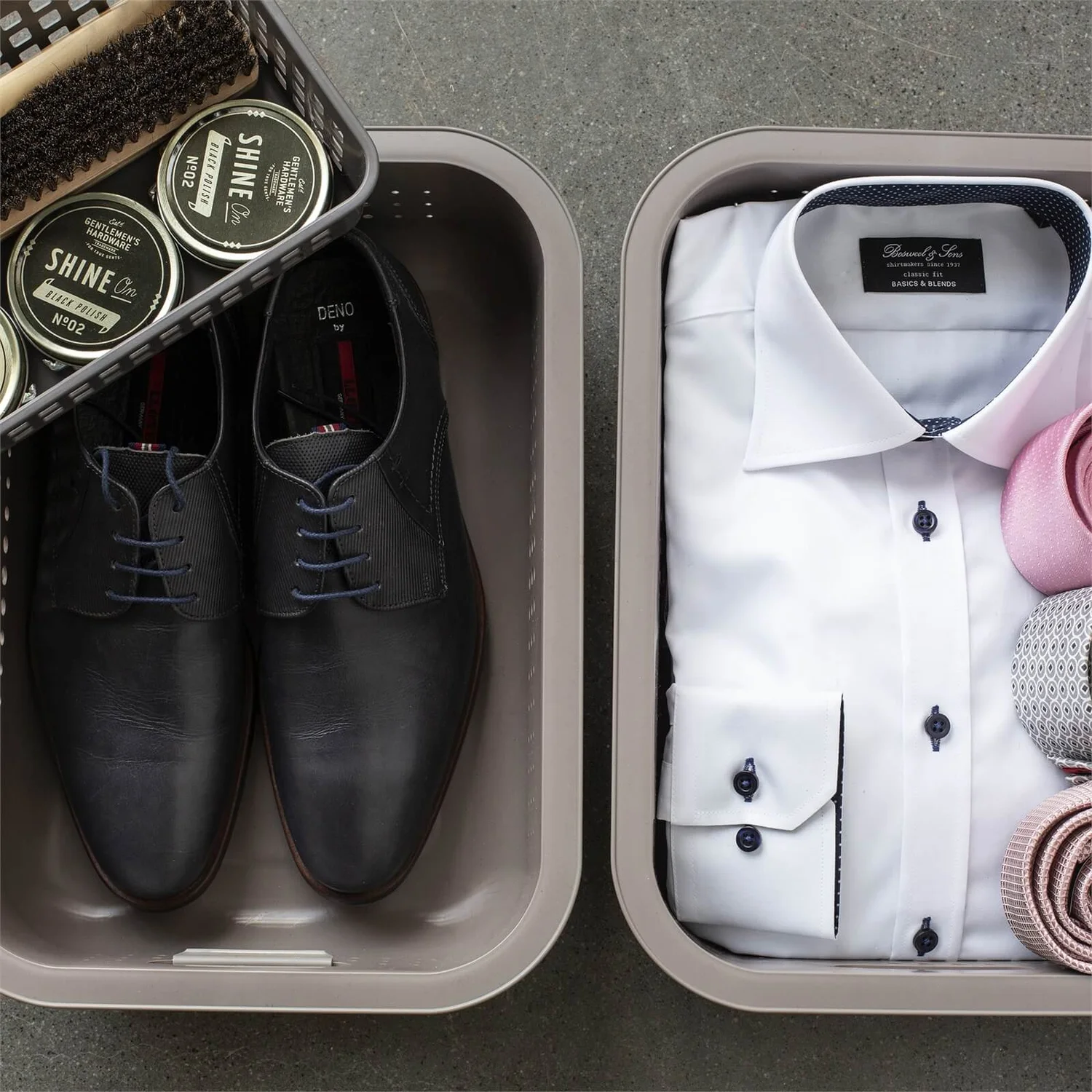 Smartstore 6L Wardrobe Basket - Taupe 6 Smartstore 6L Wardrobe Basket - Taupe - Image 6