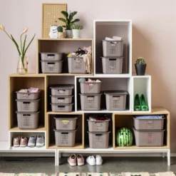 Smartstore 6L Wardrobe Basket - Taupe 15 Smartstore 6L Wardrobe Basket - Taupe -Curver Shop 12826431 1894833174525108