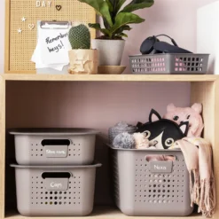 Smartstore 10L Wardrobe Basket - Taupe -Curver Shop 12826436 1554833174646344