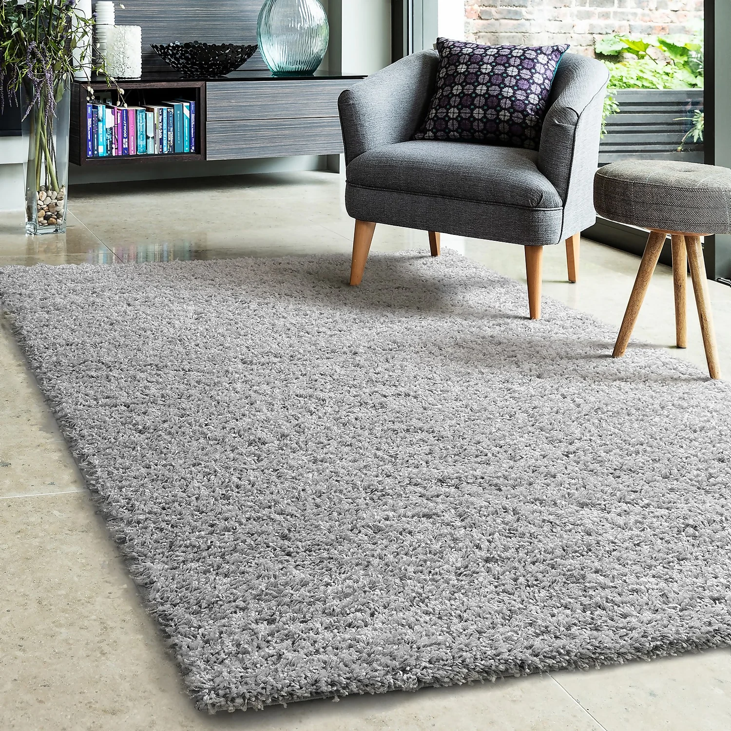 Jazz Rug Silver Rug - 160 X 230cm 2 Jazz Rug Silver Rug - 160 X 230cm - Image 2