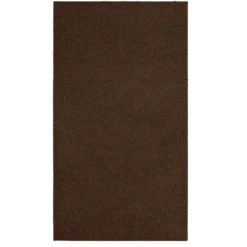 None Bali Washable Rug - Chocolate