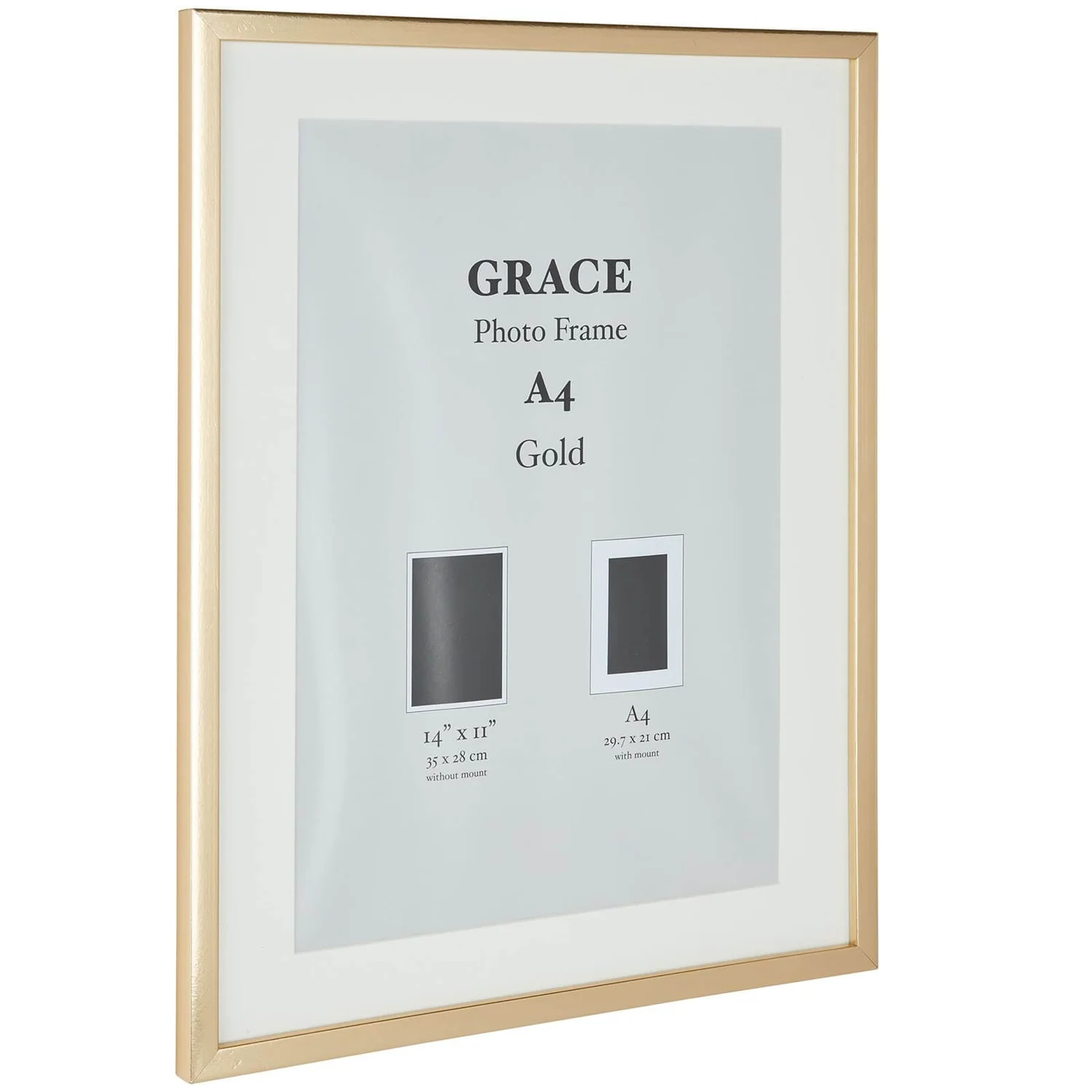 Grace Picture Frame A4 - Gold 1 Grace Picture Frame A4 - Gold