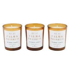 3 X Sea Salt & Neroli Votive Candles