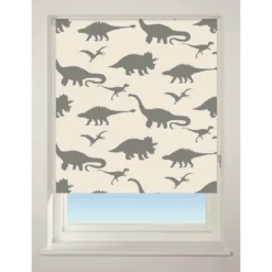 Dinosaur Blackout Roller Blind - 120cm