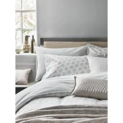 Murmur Leaf Duvet Cover Set - King - Linen 5 Murmur Leaf Duvet Cover Set - King - Linen -Curver Shop 12830568 1594832958733812