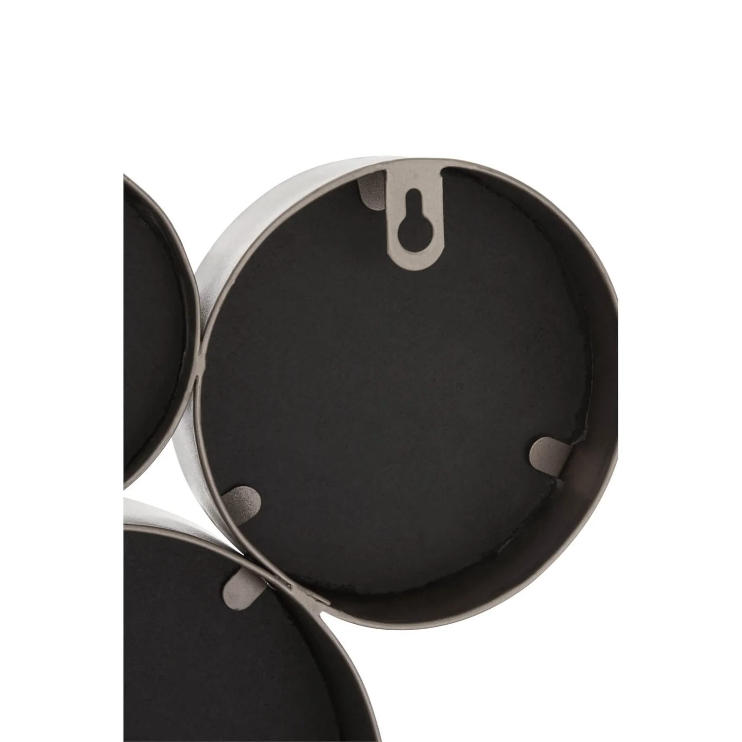 None Athena Large Wall Mirror - Silver 3 None Athena Large Wall Mirror - Silver - Image 3