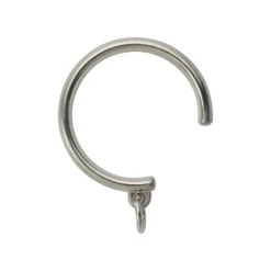 Harrison Drape Satin Nickel 28mm C Rings 6 Pack