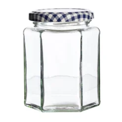 Kilner Hexagonal Twist Top Jar - 280ml